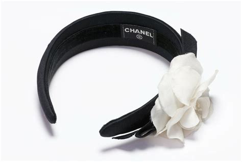 chanel camelia headband|Chanel headbands.